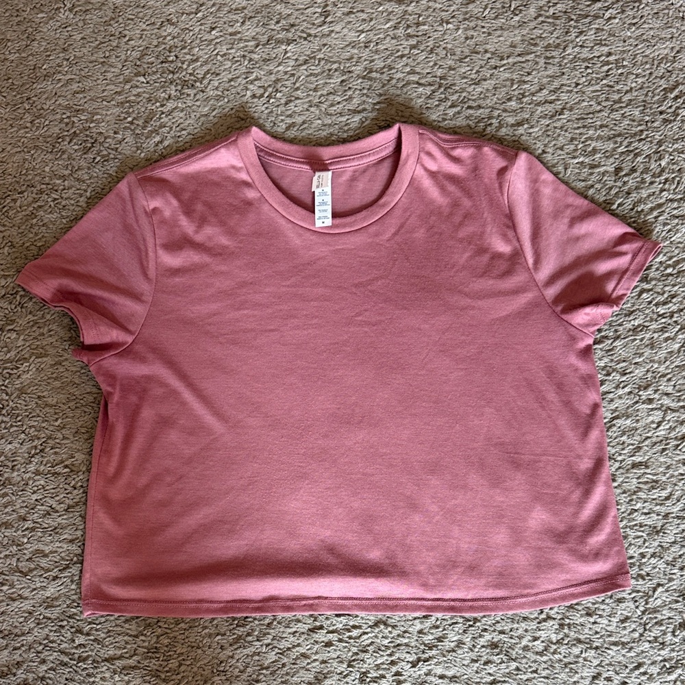 Constantly Varied Gear Pink Crop Top